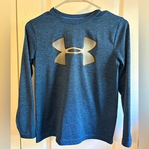 Under Armour Kids Blue Long Sleeve Shirt